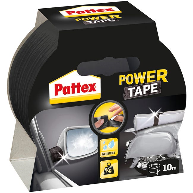 Taśma naprawcza POWER TAPE 10 m czarna PATTEX