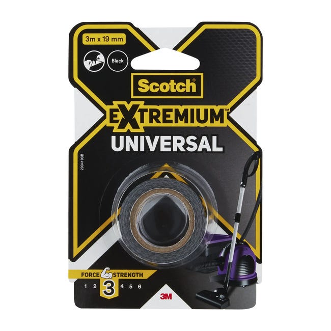 Taśma naprawcza Unversal Extremium 19 mm x 3 m czarna Scotch