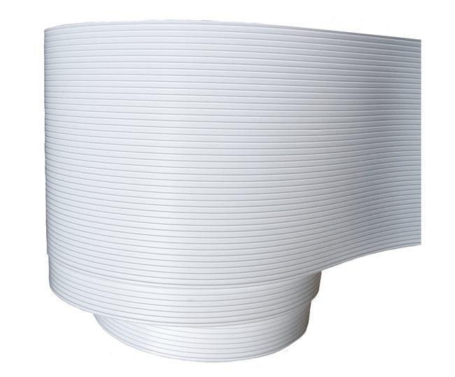Taśma ogrodzeniowa 19 cm x 26 m biała Thermoplast