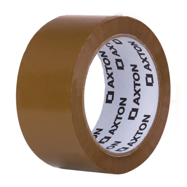 Taśma pakowa Havana brązowa 48 mm x 100 m Axton