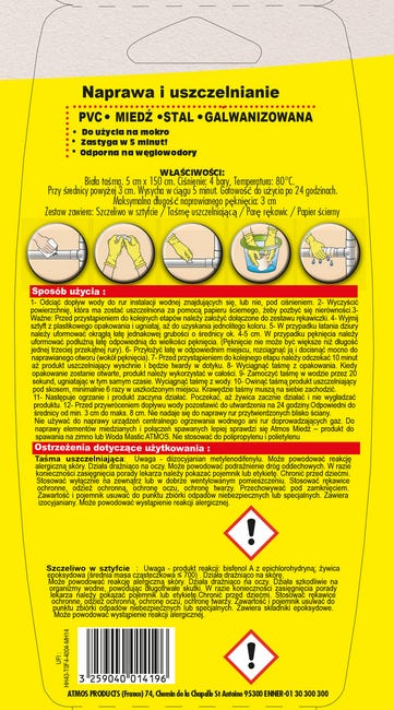 Taśma uszczelniająca Atmos ATMOS