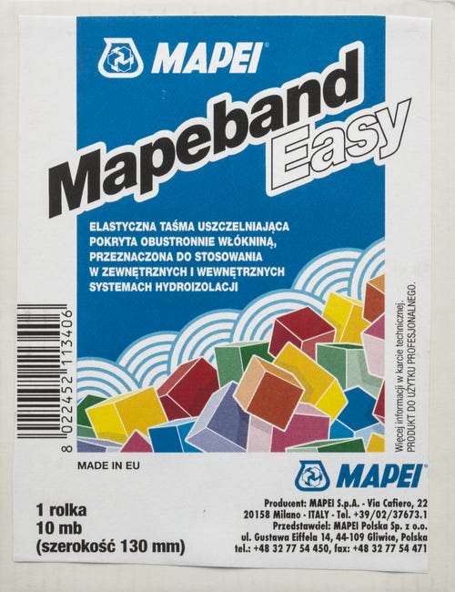 Taśma uszczelniająca MAPEBAND EASY 10M MAPEI