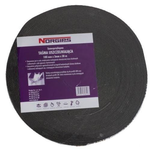 Taśma uszczelniająca akustyczna 100 mm/30 mb NORGIPS