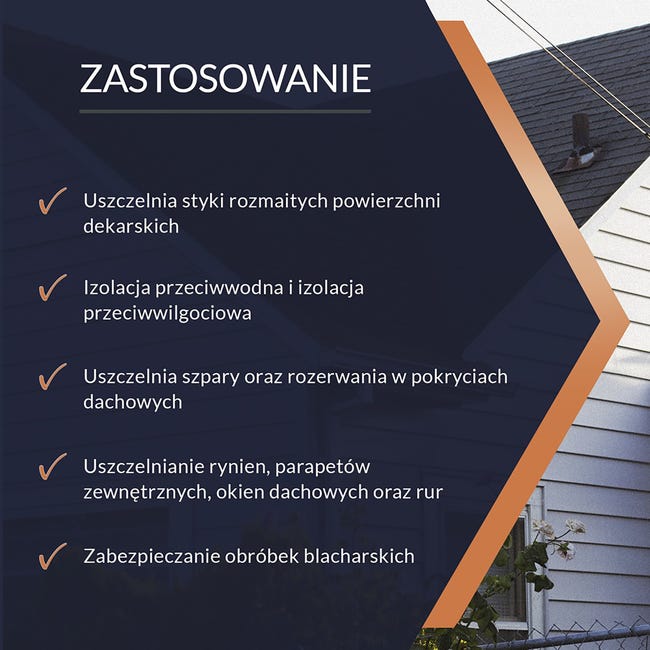 Taśma uszczelniająca dekarska Jasna cegła 15 cm/10 m Tytan Professional