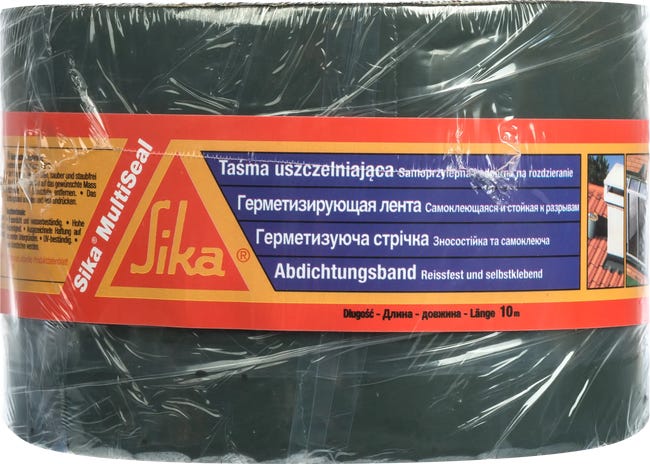 Taśma uszczelniająca dekarska MultiSeal Szara 10 cm/10 m Sika