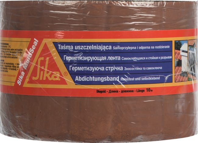 Taśma uszczelniająca dekarska MultiSeal Terracotta 10 cm/10 m Sika