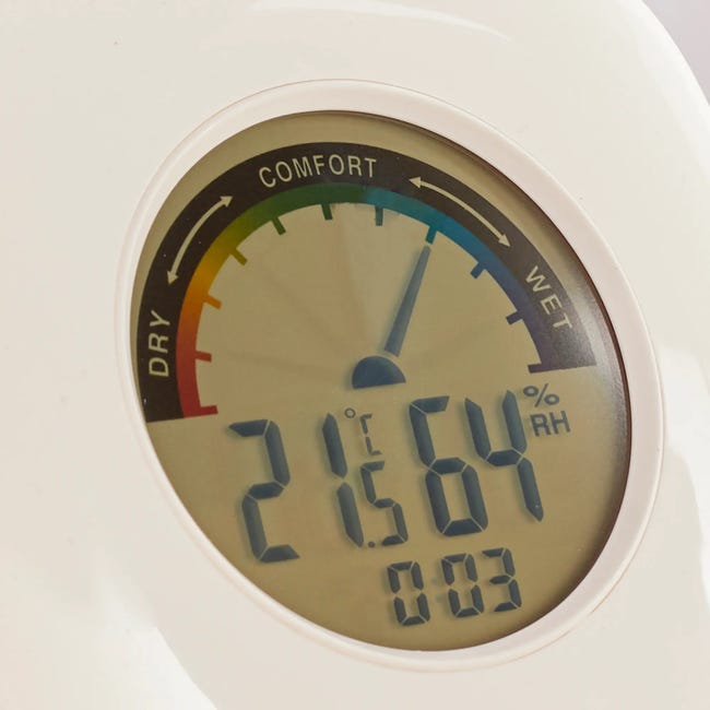 Termometr z higrometrem EM727-W EQUATION