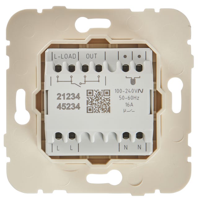 Termostat obrotowy LOGUS 90 czarny EFAPEL