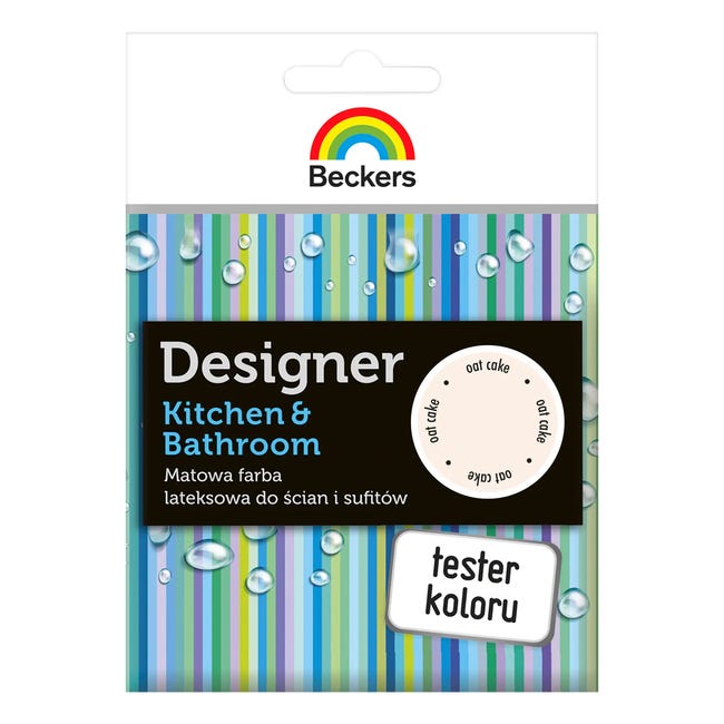 Tester farby Beckers Designer Kitchen & Bathroom Oats cake 50 ml
