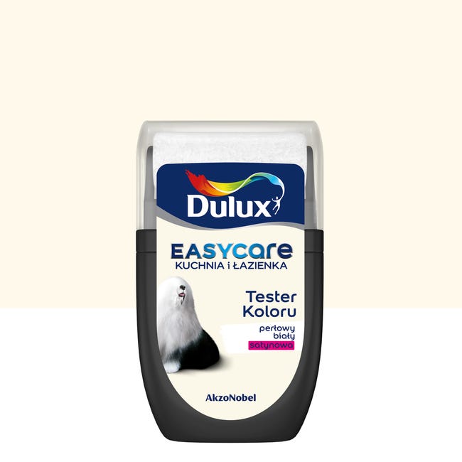Tester farby Dulux Easycare Kuchnia i łazienka Perłowy biały 30 ml