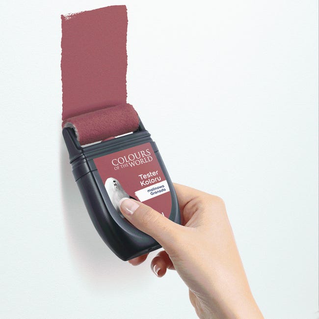 Tester farby Dulux Kolory świata Malinowa granada 30 ml