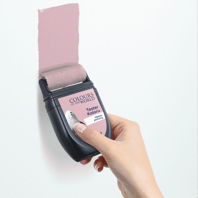 Tester farby Dulux Kolory świata Różane perfumy 30 ml