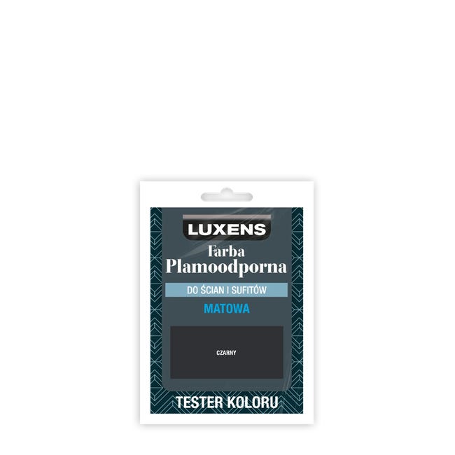 Tester farby Luxens Plamoodporna Black 25 ml