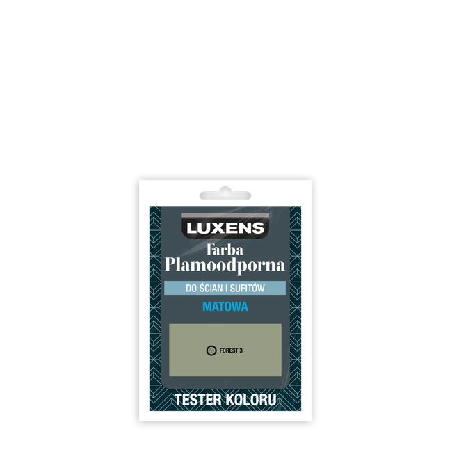 Tester farby Luxens Plamoodporna Forest 3 25 ml