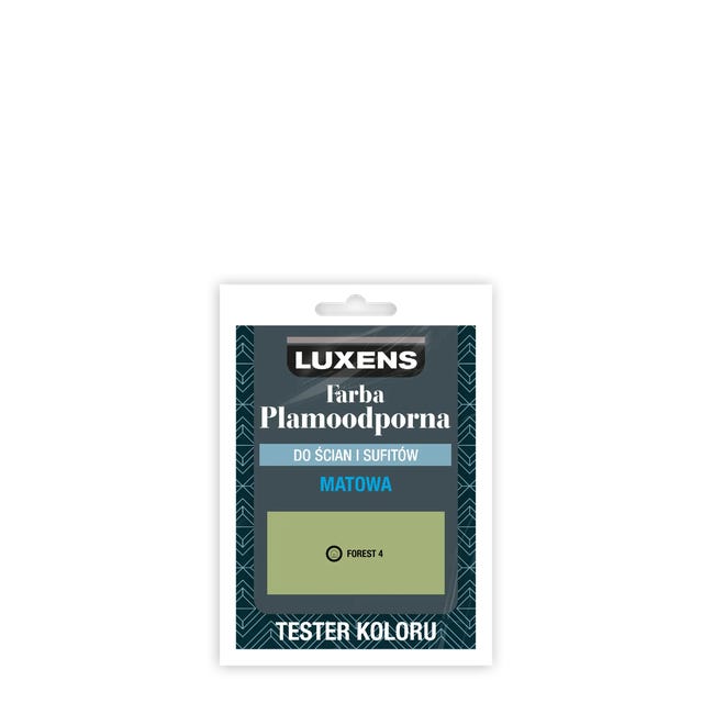 Tester farby Luxens Plamoodporna Forest 4 25 ml