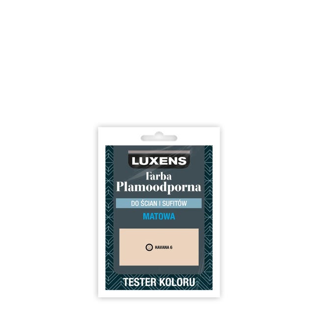 Tester farby Luxens Plamoodporna Havana 6 25 ml