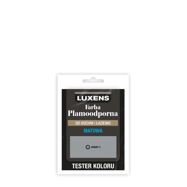 Tester farby Luxens Plamoodporna do kuchni i łazienki Granit 3 25 ml
