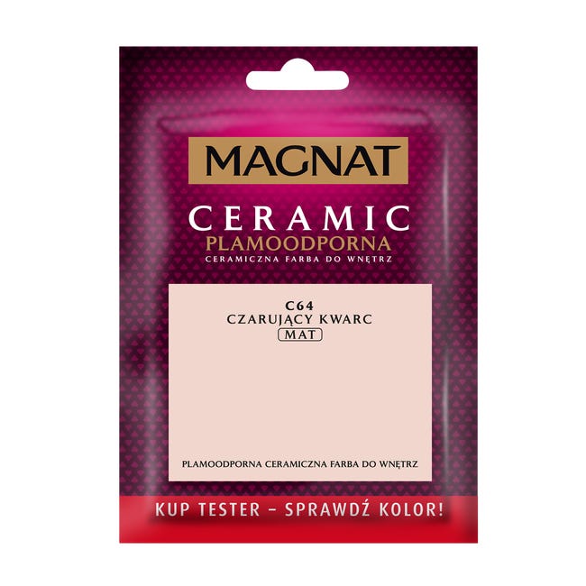 Tester farby Magnat Ceramic Czarujący kwarc 30 ml