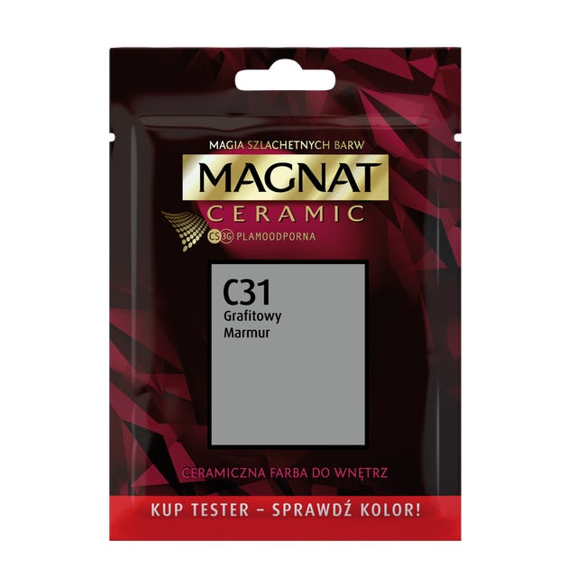 Tester farby Magnat Ceramic Grafitowy marmur 30 ml