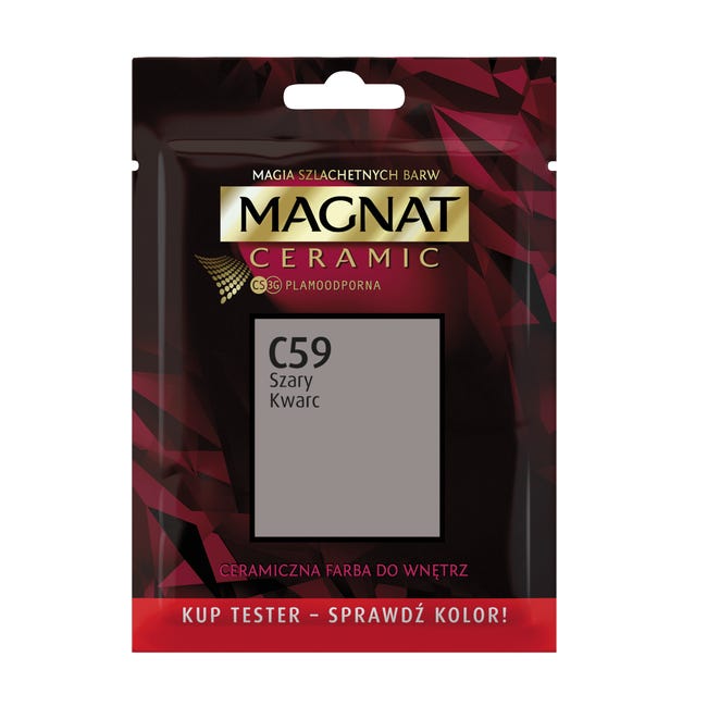 Tester farby Magnat Ceramic Szary kwarc 30 ml