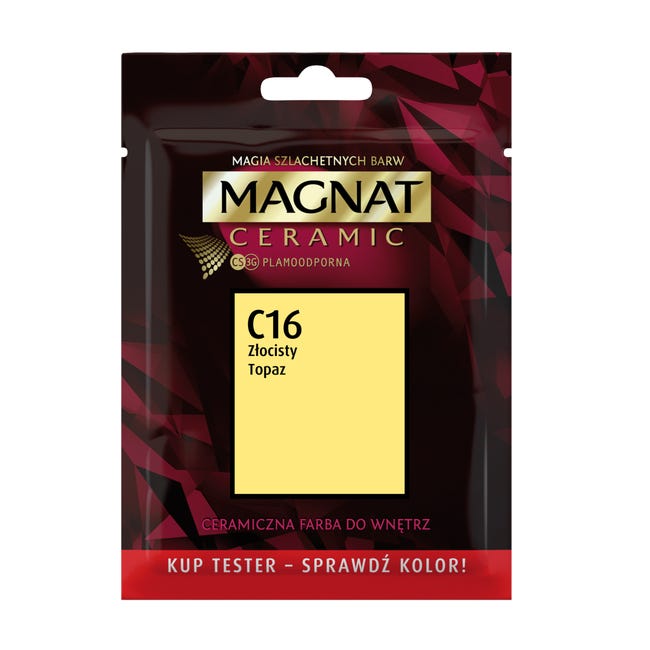 Tester farby Magnat Ceramic Złocisty topaz 30 ml