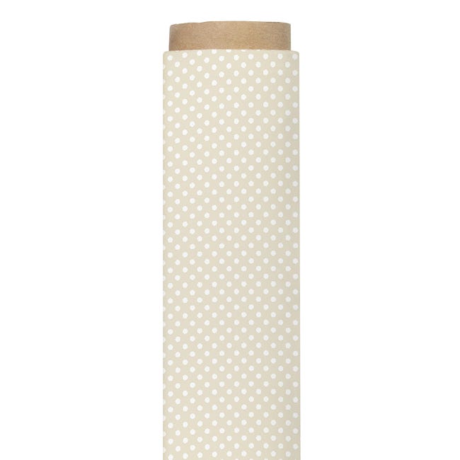 Tkanina bawełniana na mb Bambon beżowa szer. 150cm