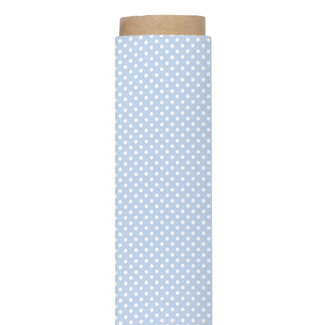 Tkanina bawełniana na mb Bambon niebieska szer. 150cm