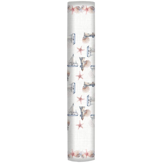 Tkanina wodoodporna na mb Fala Morska szer. 140 cm
