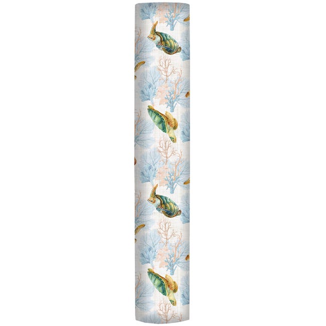 Tkanina wodoodporna na mb Galapagos morska szer. 140 cm