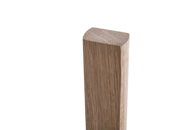 Tralka balustrady drewniana dębowa surowa WZ 16 950x38x20 mm