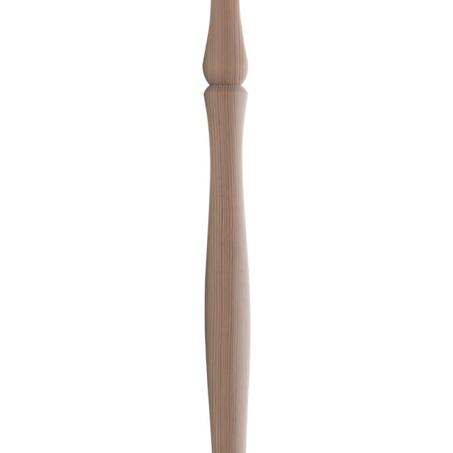 Tralka balustrady drewniana sosnowa surowa WZ 11 930x38x38 mm Kornik