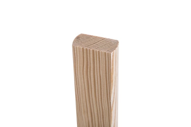 Tralka balustrady drewniana sosnowa surowa WZ 16 950x38x20 mm