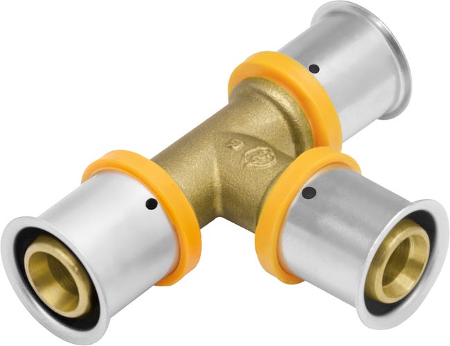 Trójnik mosiężny 20 mm PRESS KAN-THERM