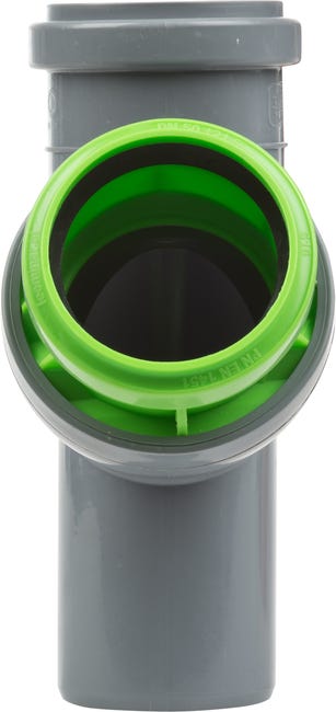 Trójnik nastawny 50/45 - 88 mm szary LEO MINOR