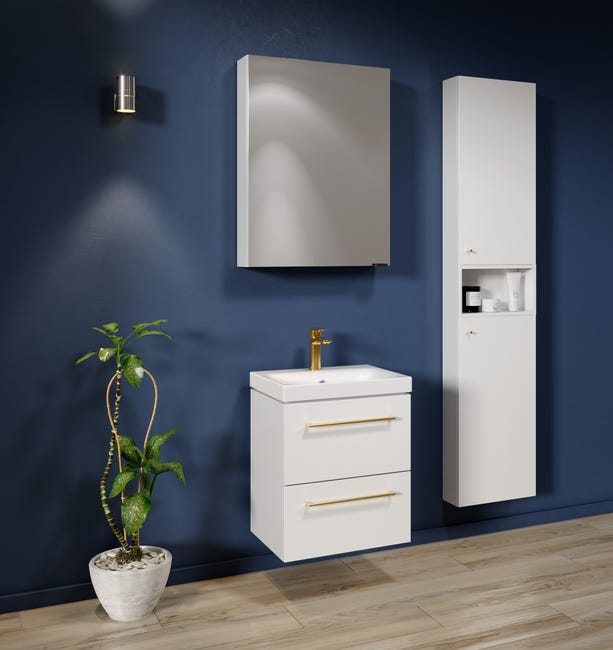 Uchwyt gałka meblowa złota Medley Cersanit