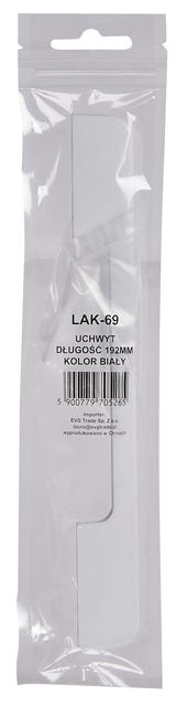 Uchwyt meblowy 192 Biały Evg Trade