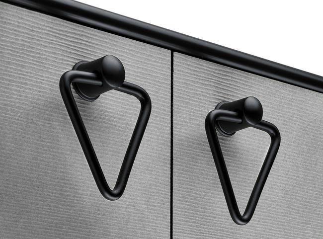 Uchwyt meblowy Antique&Retro czarny Hettich
