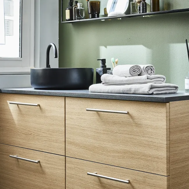 Uchwyt meblowy Sara 192 mm nikiel Inspire