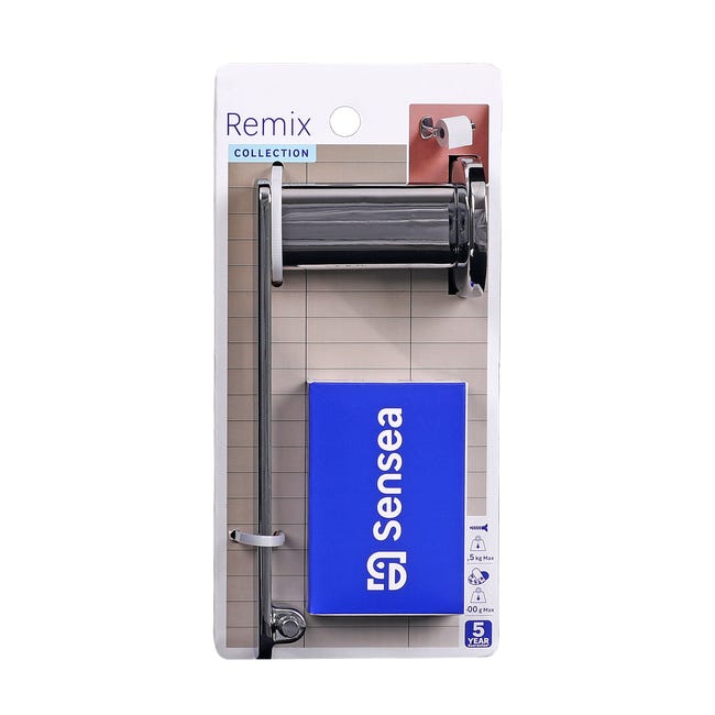 Uchwyt na papier toaletowy Remix Chrom Sensea