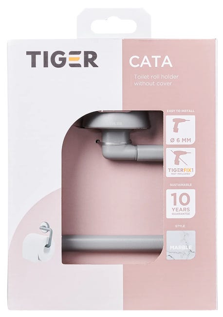 Uchwyt ścienny na papier toaletowy Cata Tiger