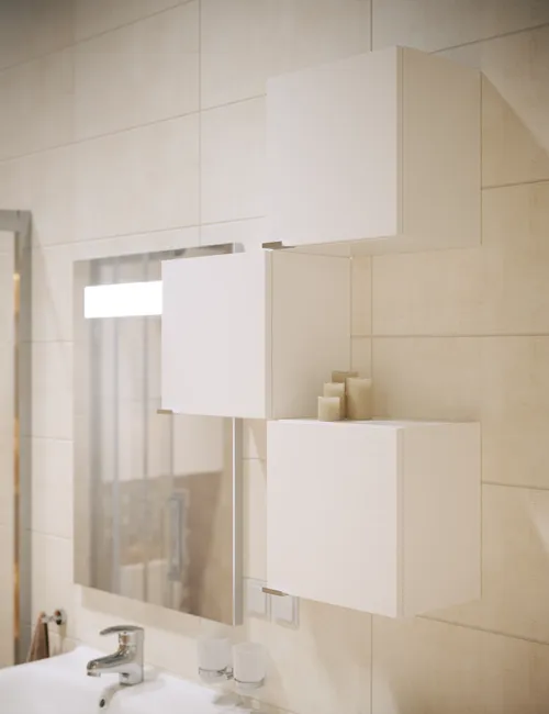 Uchwyt ścienny na papier toaletowy For You Bisk