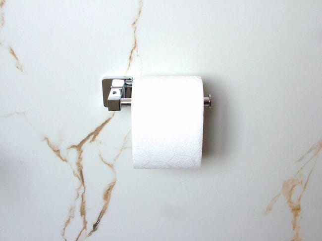 Uchwyt ścienny na papier toaletowy Kalcyt