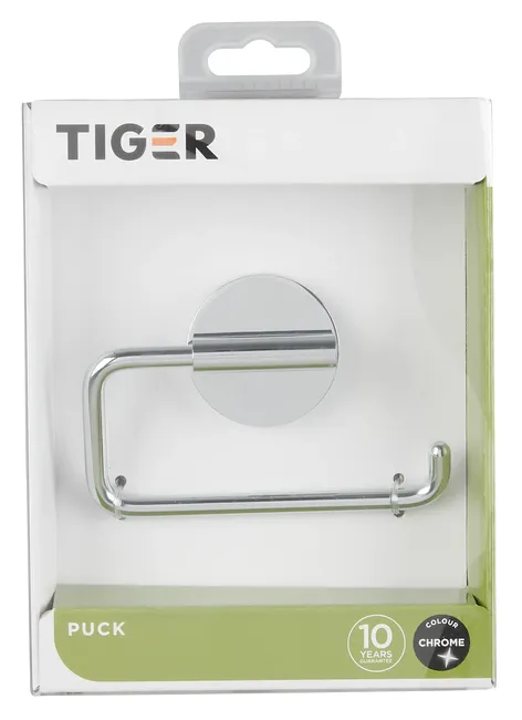 Uchwyt ścienny na papier toaletowy Puck Tiger