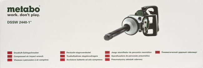 Udarowy klucz pneumatyczny DSSW 2440 METABO