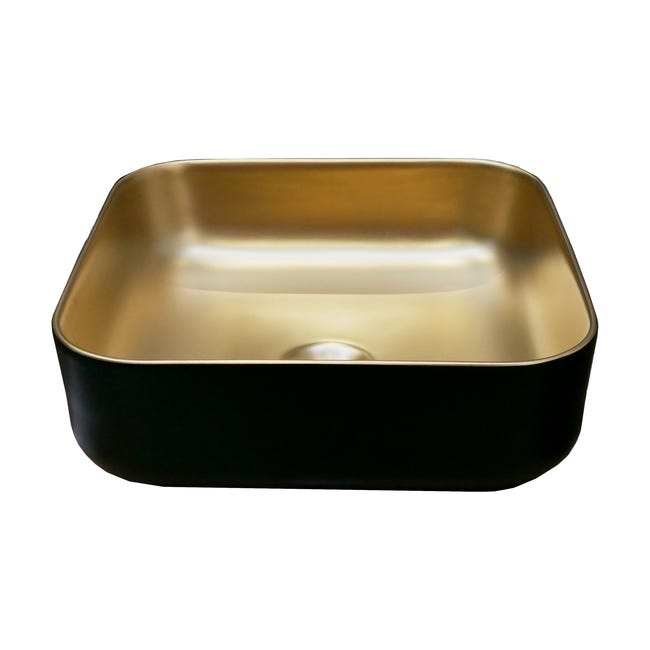 Umywalka Duna/gold 39 X 39 X 14