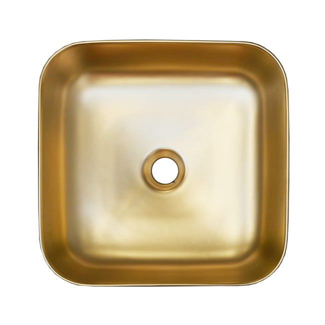 Umywalka Duna/gold 39 X 39 X 14