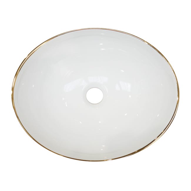 Umywalka Malibu Gold Line 41 X 34.5