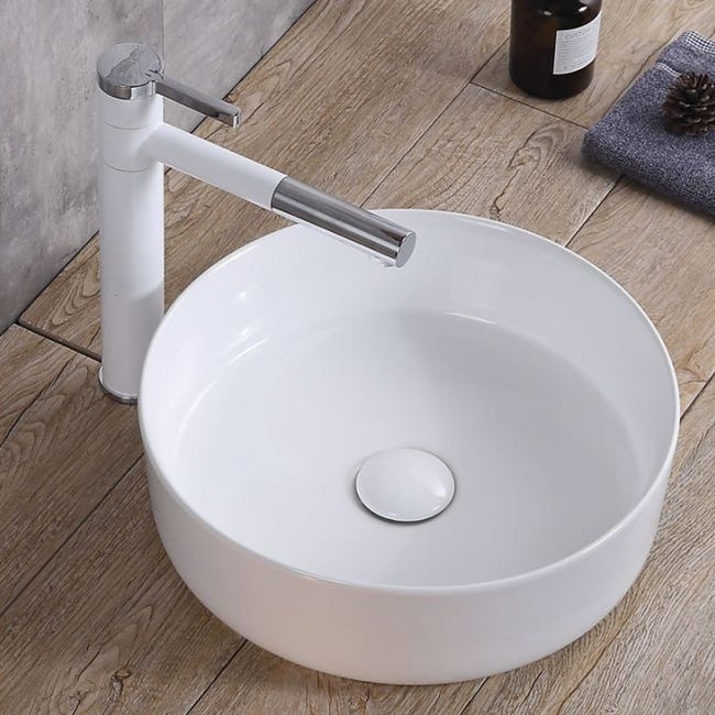 Umywalka ceramiczna Elma 45 x 45 Rea