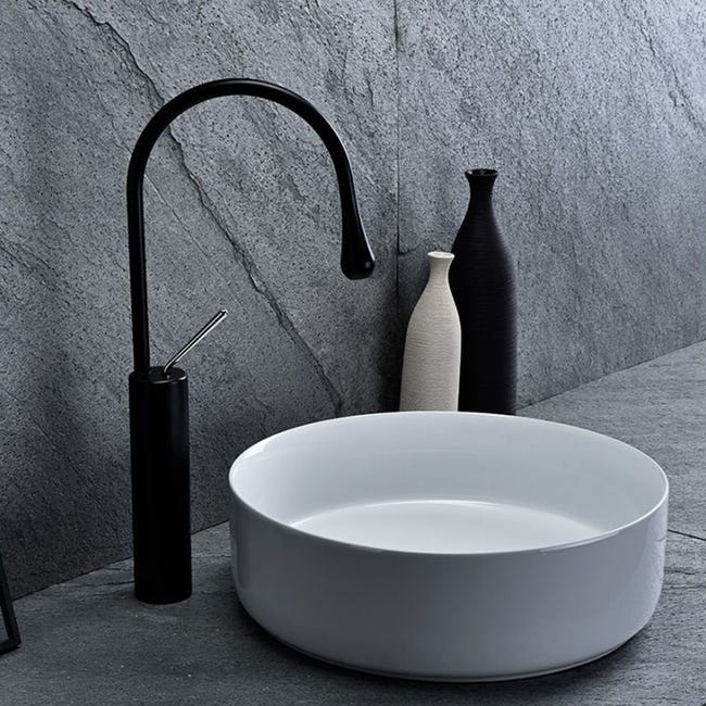 Umywalka ceramiczna Elma 45 x 45 Rea