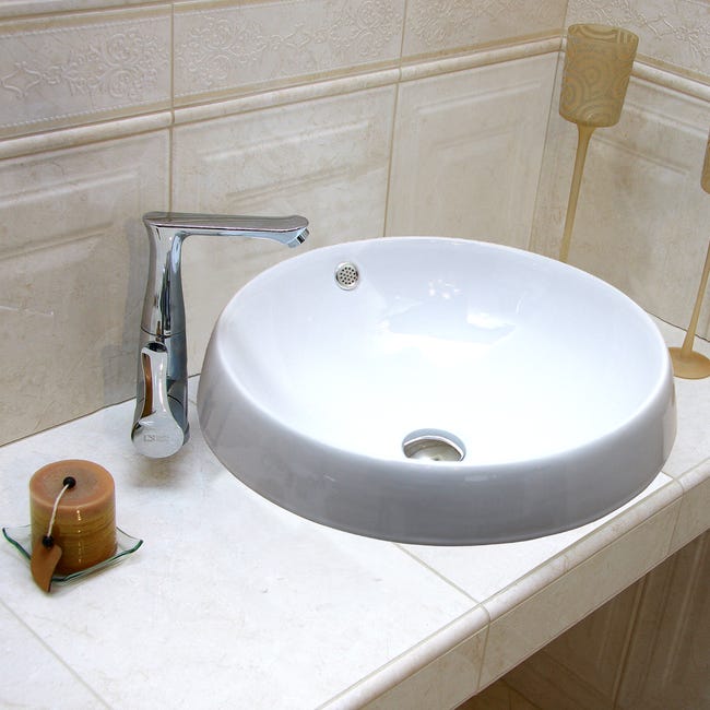 Umywalka ceramiczna Stybilla 48 x 48 Domino